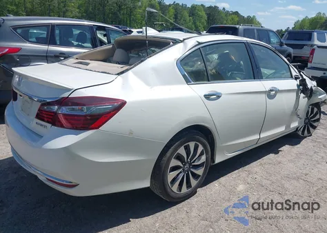 2017 Honda Accord Hybrid Ex-L z USA, uszkodzony, nr VIN JHMCR6F59HC027036